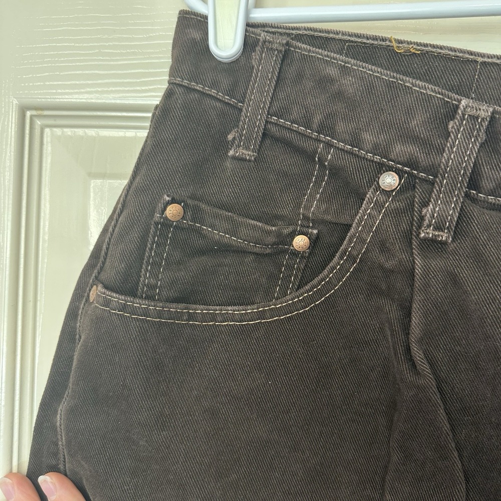Levi's‎ 546 Vintage 90s USA Made Mens Jeans 38x30  Brown Denim Y2K Skater Grunge - Picture 4 of 14